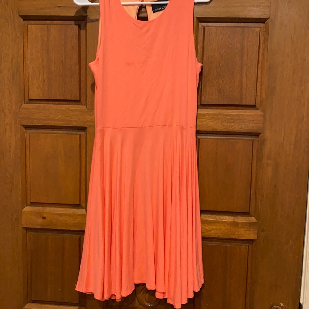 Coral sundress